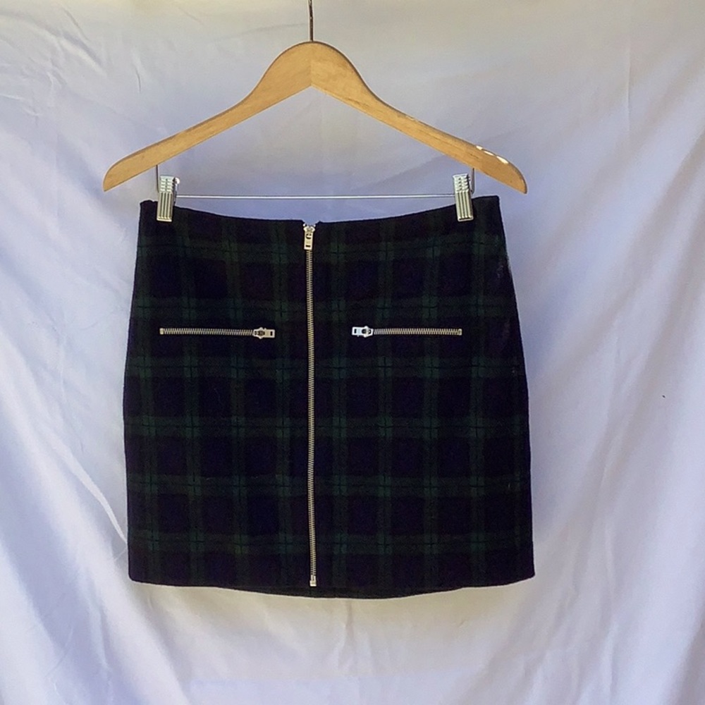 Madewell plaid school girl skirt
